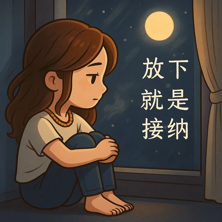 那不是脆弱，是我努力找回自己的方式。