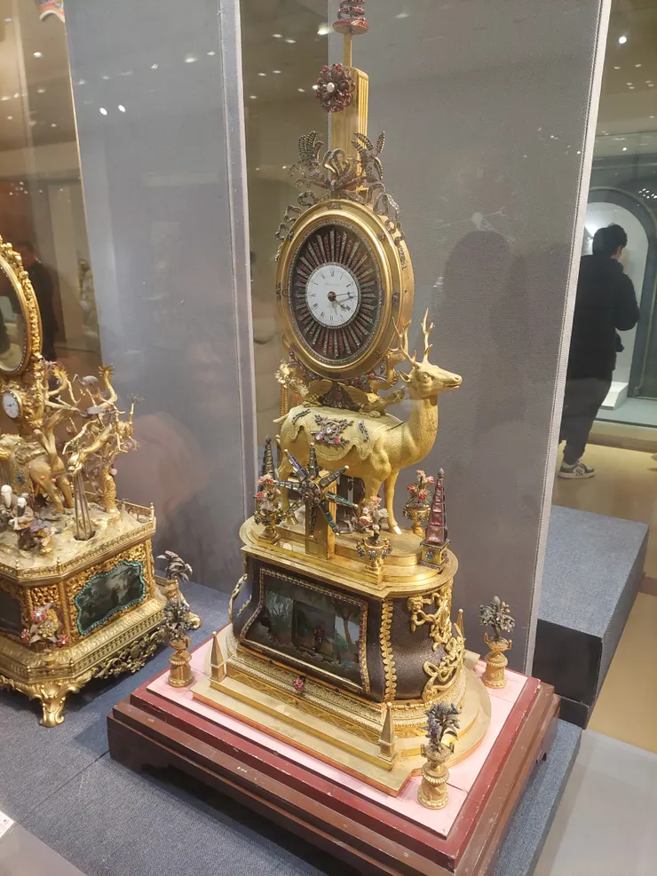 南京博物院藏鐘錶精品展的展品