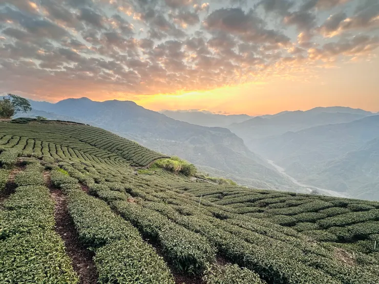 日出的天色變化