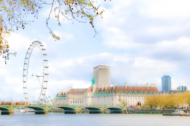 倫敦眼(London Eye)一景