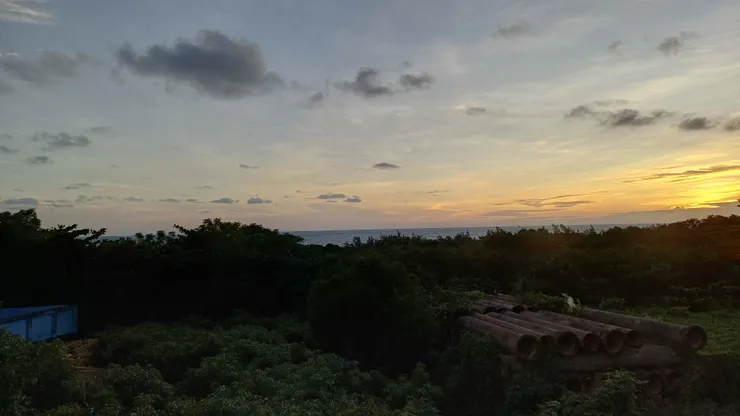 海面上的定置魚場