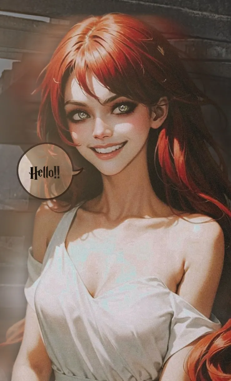 OS：『...妳什麼時候出現的？』