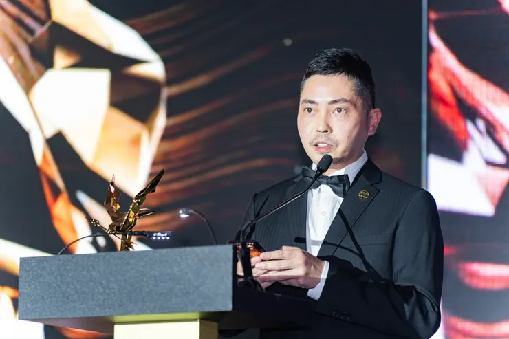 圖說：偉喬生醫董事長莊詠鈞表示，期盼攜手合作夥伴持續躍進，讓全世界看到「台灣創造」的精準醫療實力。（資料來源：亞洲企業商會）