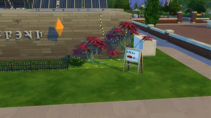 牆上也了燈飾,開店就是要讓人看到!