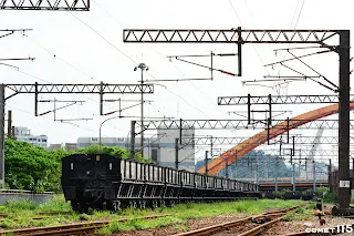 南側的貨物編組到開區