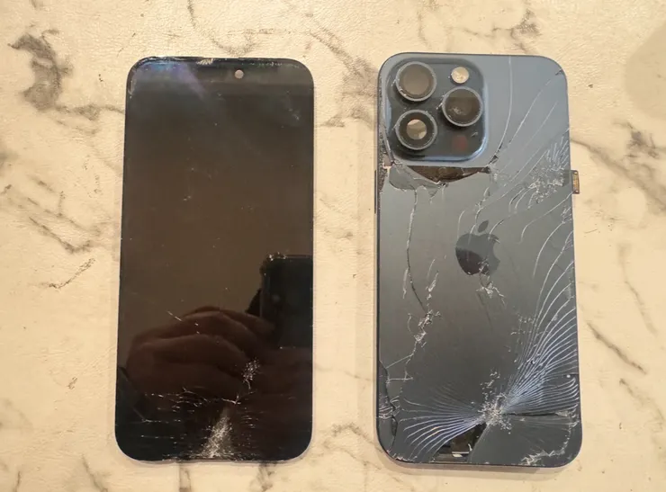 iPhone 15 pro max更換螢幕+背蓋中框