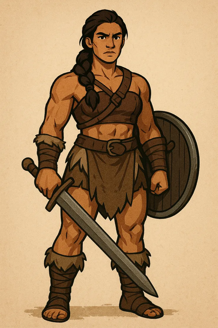 波斯軍團B士兵-女