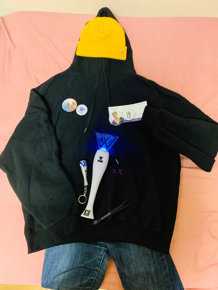 圖片來源：辰心（演唱會馬拉松前一天的準備）