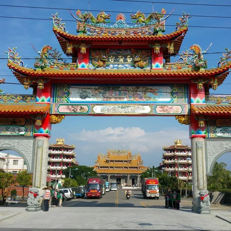 南聖宮牌樓（圖片截圖於網路）