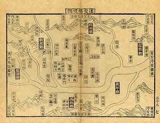 「淳安古城」地圖
