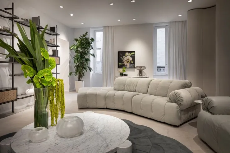 ▲由Claudio Bellini操刀NATUZZI Dwell搭載新多重科技以提升放鬆體驗，為品牌在Comfortness理念上的最新突破。