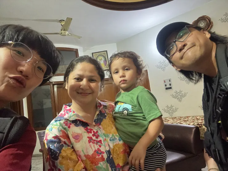 半夜要從民宿離開