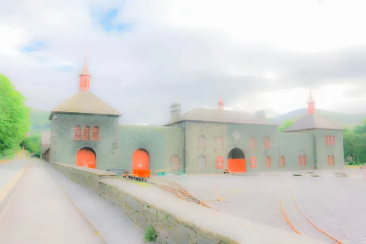 板岩博物館一景