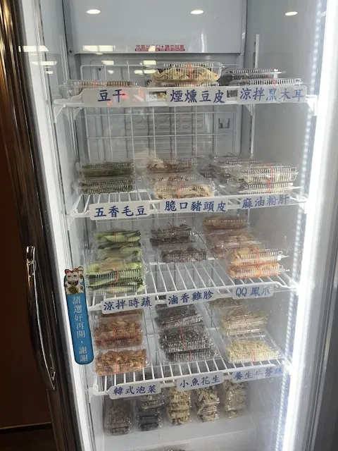 作者拍攝的多樣化小菜