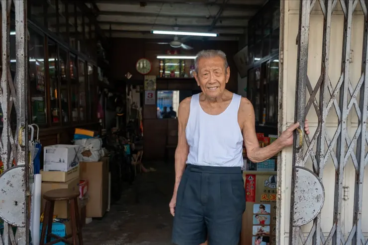 海墘街李老，攝於2025年8月