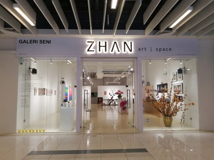 Zhan Art | Space 畫廊入口。Photo courtest of Zhan Art | Space