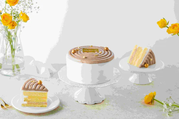 圖說:傳統芋頭風味與柔滑布丁,加上細緻口感設計,成為年末家庭聚餐中,最容易被掃盤的一款。(資料來源:LADY KELLY)