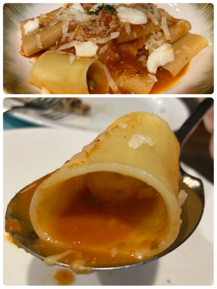 慢燉番茄乳酪大水管麵 450元