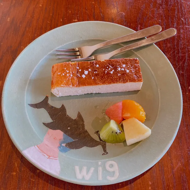 たそかれ珈琲的Salt Cheese Cake。（圖片來源：辰心）