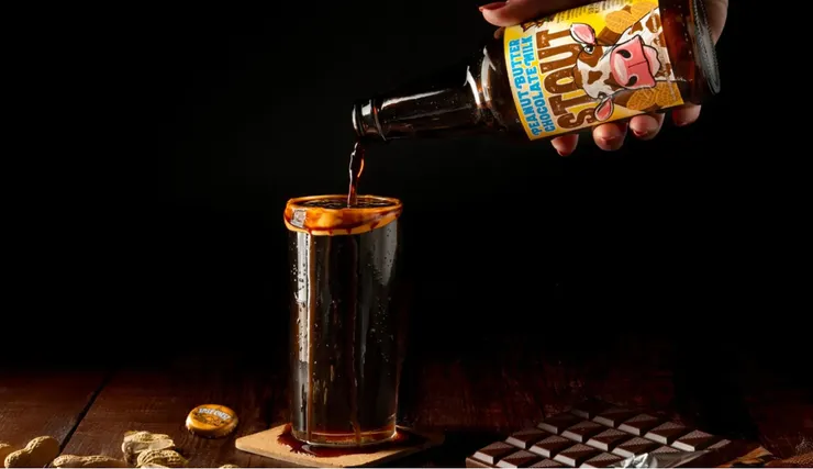 迷情海岸-花生醬巧克力-司陶特啤酒。