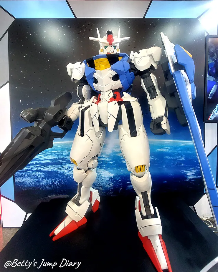 ▲水星的魔女-風靈鋼彈/圖片來源:Betty's Jump Diary