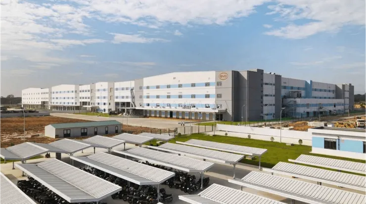 比亞迪的越南工廠距離首都河內市有一個半小時的車程