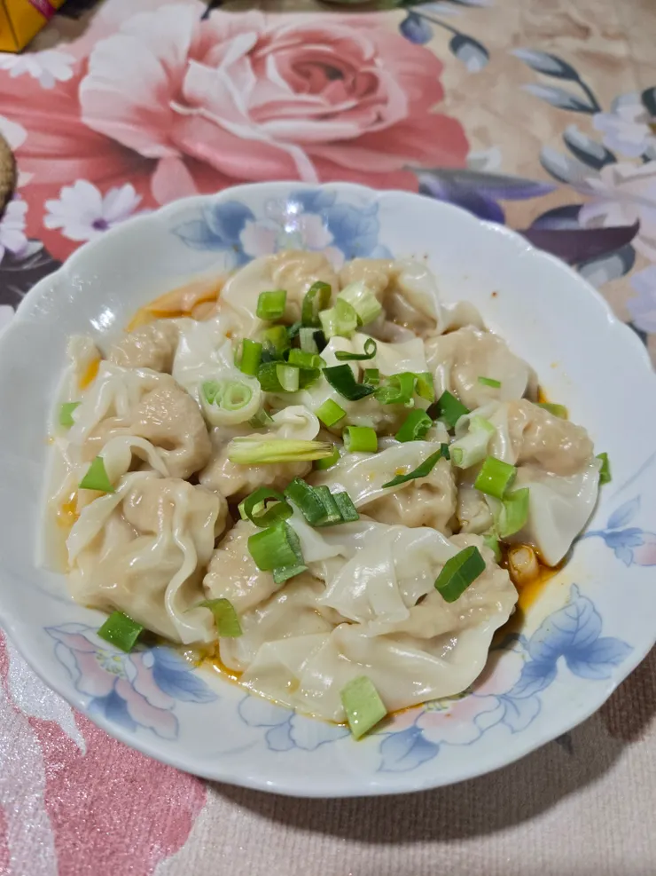 鮮蝦口味的加了蔥花