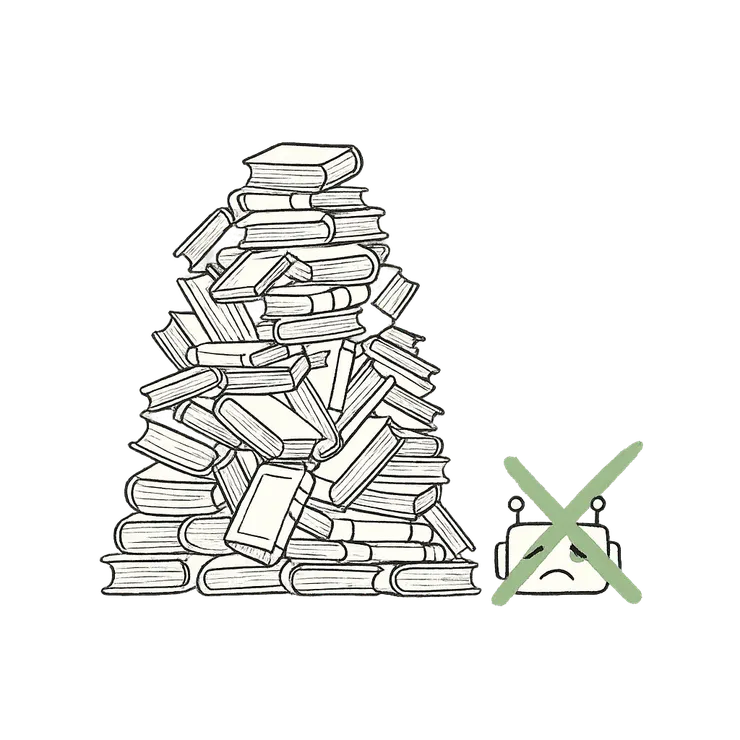 AI對大檔案感到困難重重