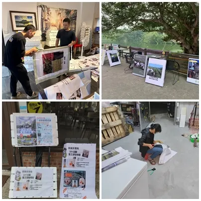 團隊DIY自製宣導看版