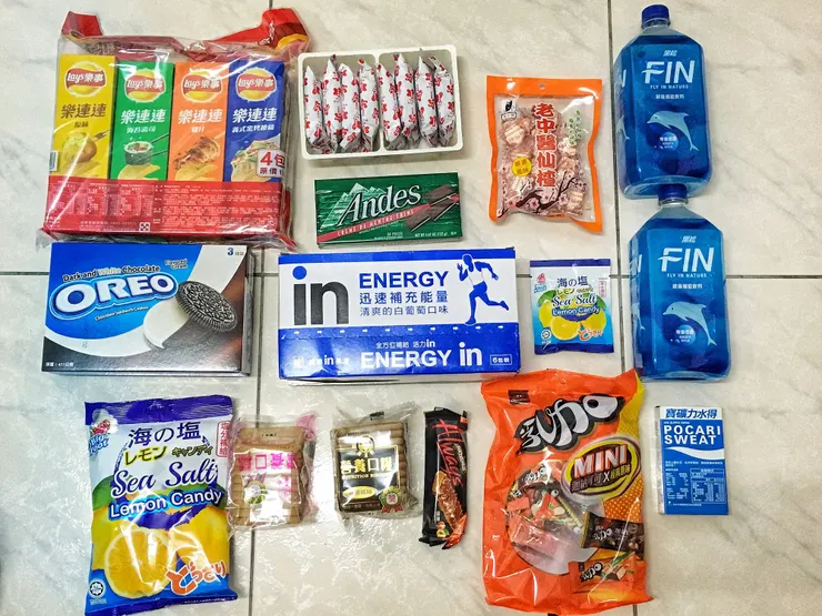 嘉明湖糧食準備