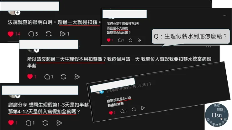 生理假給薪的多重宇宙