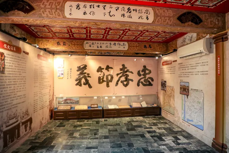 代天宮文物館內部