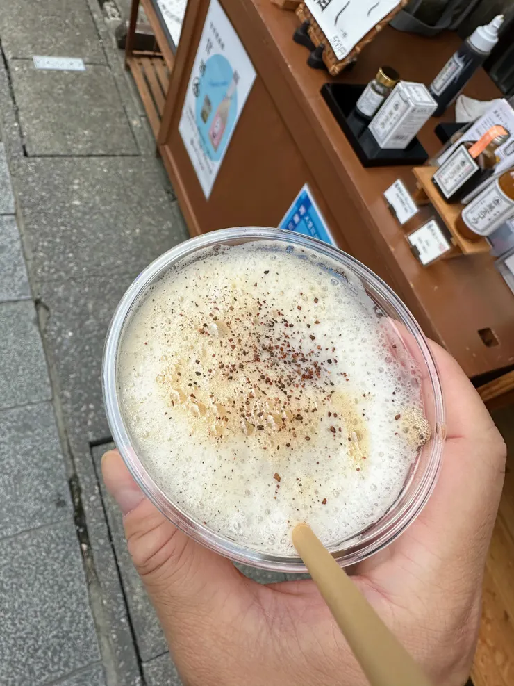 點了可樂,上面還可以選擇撒上一些香料