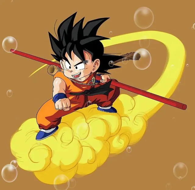 沒錯！就是孫悟空！一談到筋斗雲，應該配《龍珠》才對！