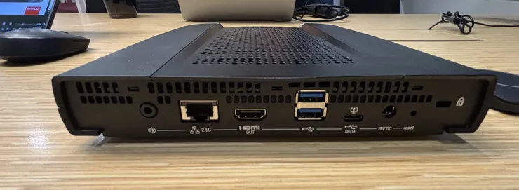 CX-50 Gen2後視圖: USB Type C 可以做為第二個顯示器之輸出連接