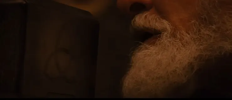 ▲ 奧丁正在給槌子施法