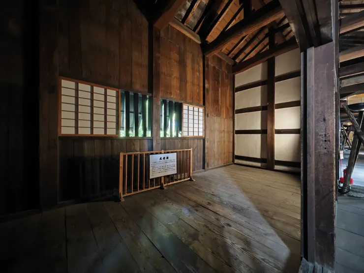 「武者溜(もしゃだまり)」─士兵們駐守休憩的房間