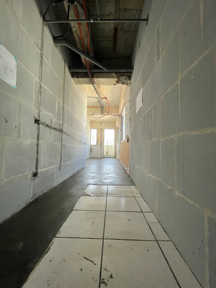 基礎工程完成後