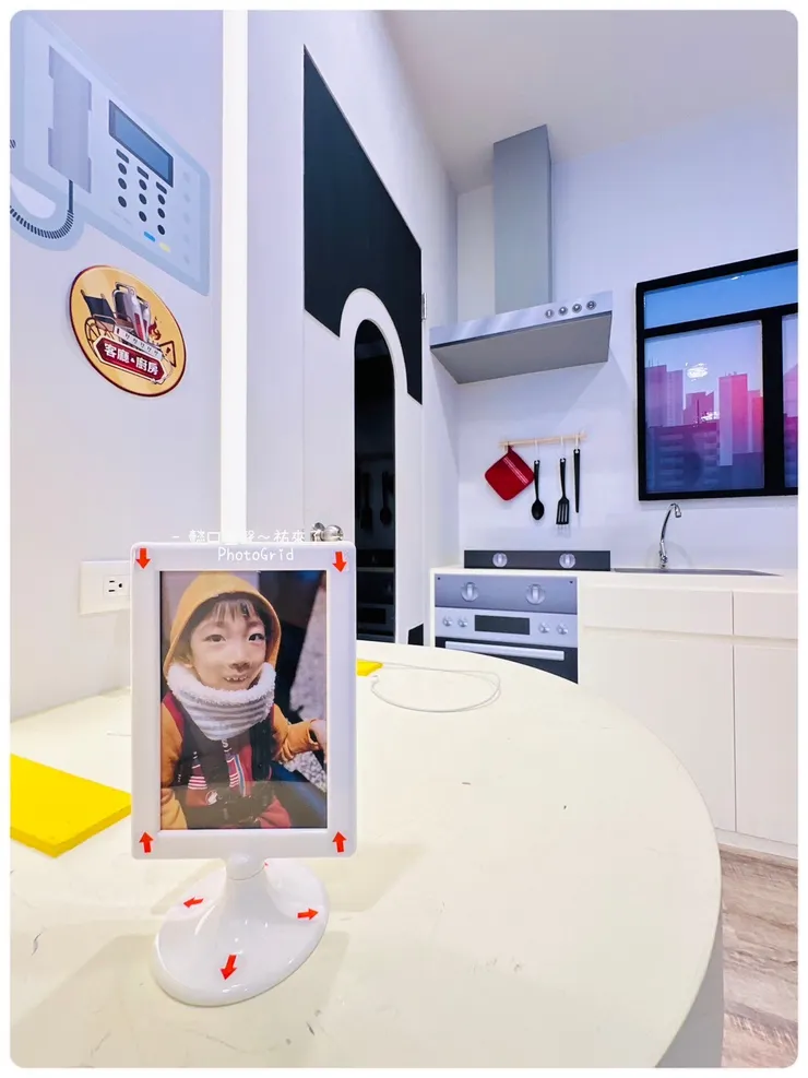 這一區利用IPAD智慧科技認識防災應變。