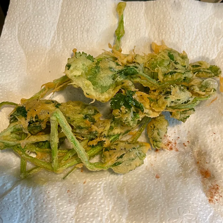 這次炸的香菜