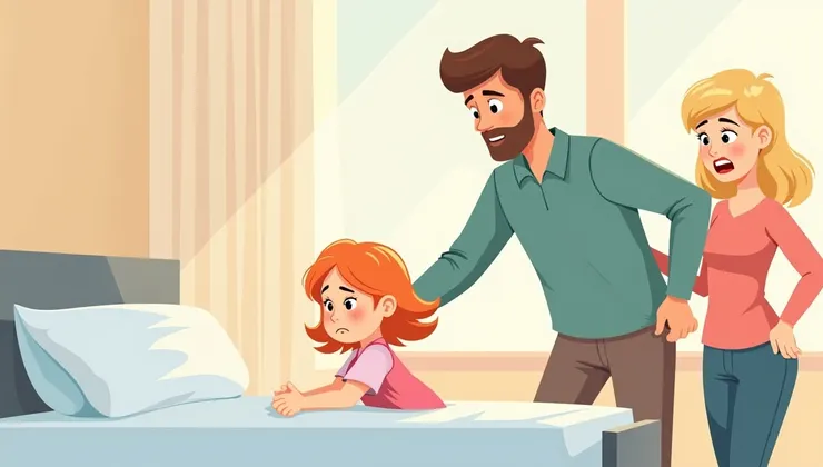 爸爸出手制止，但方式讓人心裡「咚」了一下。