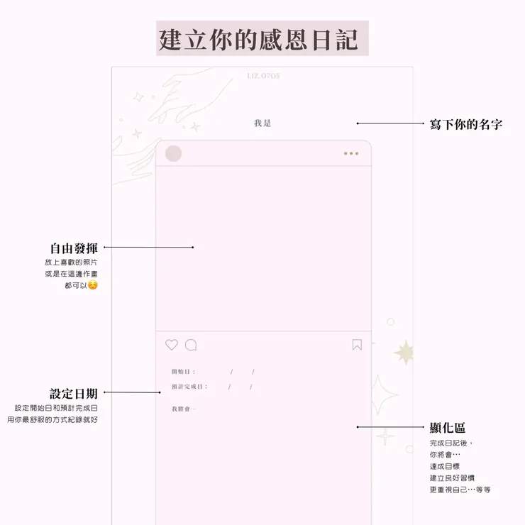 建立感恩日記帳號,開始進入遊戲。