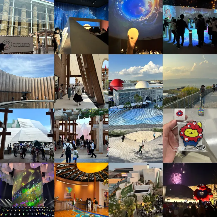 用照片速速帶過。現在才體會到「追逐流行」的感覺，因為這個慶典結束了，不會再有一模一樣的風景了。