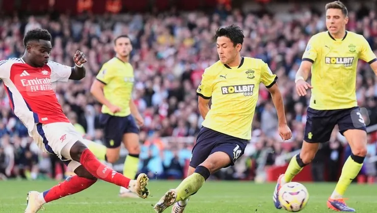 沙卡射入一球助阿仙奴反勝3:1