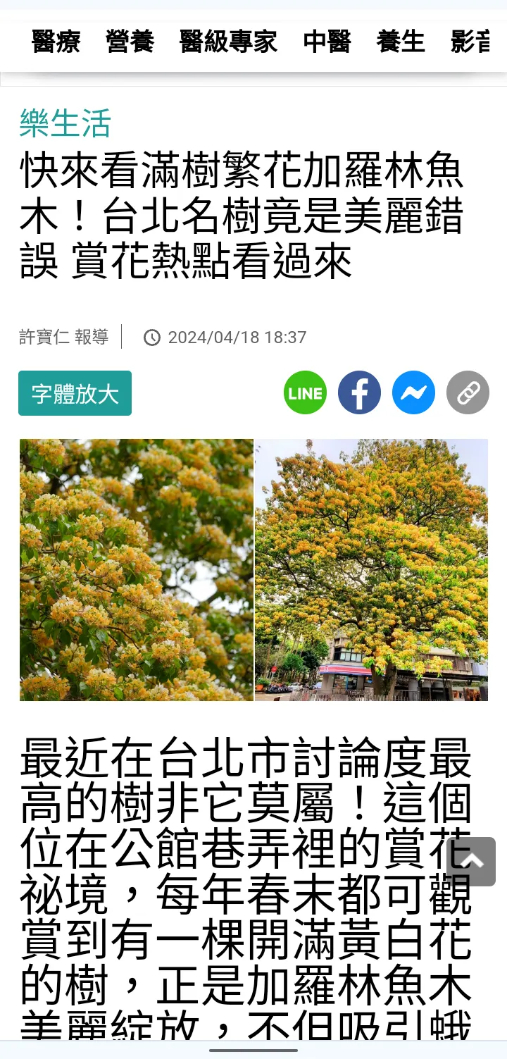 tvbs健康2.0網頁截圖