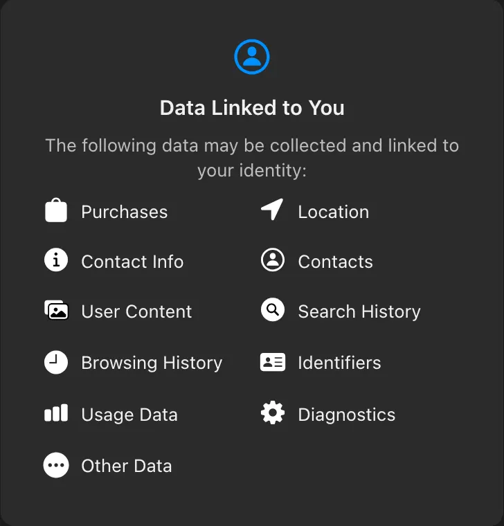 Line 蒐集的個資種類,直追 WhatsApp
