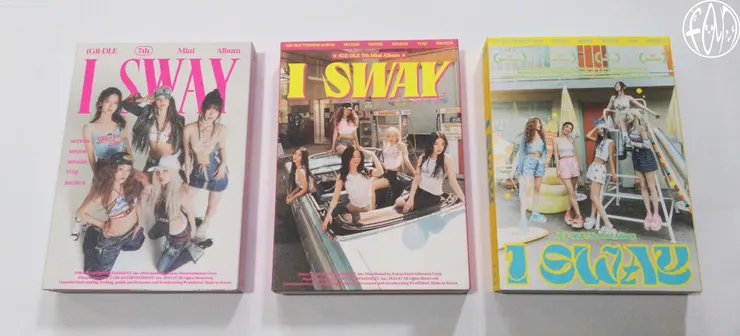 (G)I-DLE - 《I SWAY》_ 三版封面