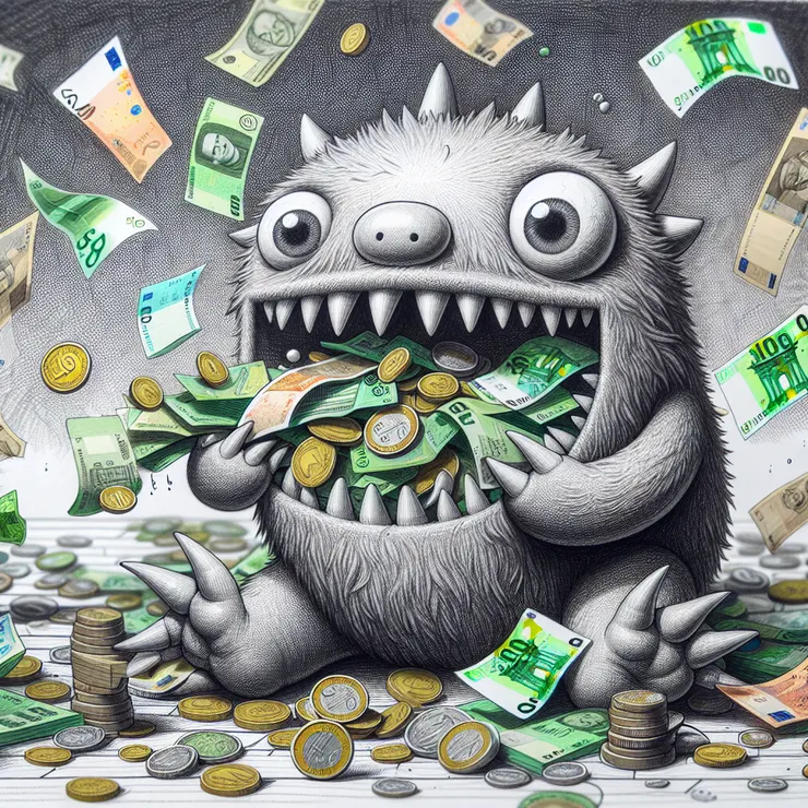 吃錢錢的通膨怪獸
