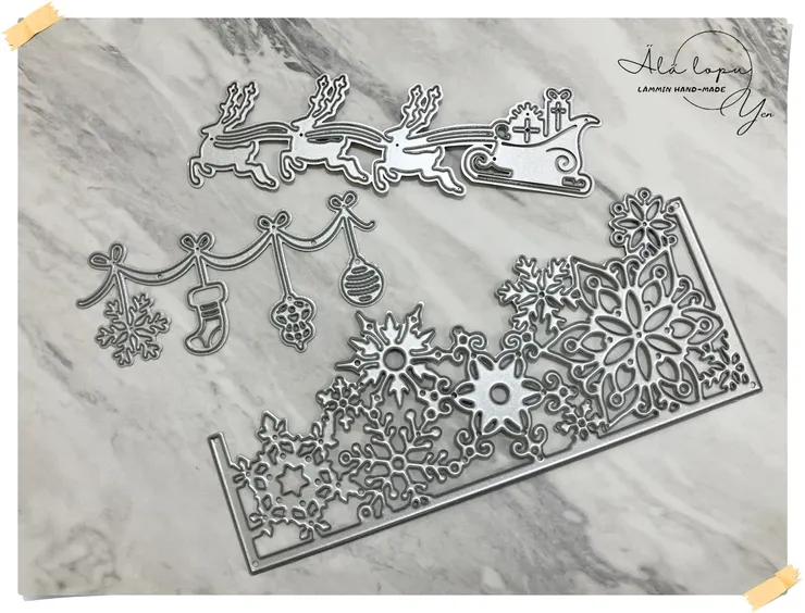 這是這次的卡片主要使用的刀模片