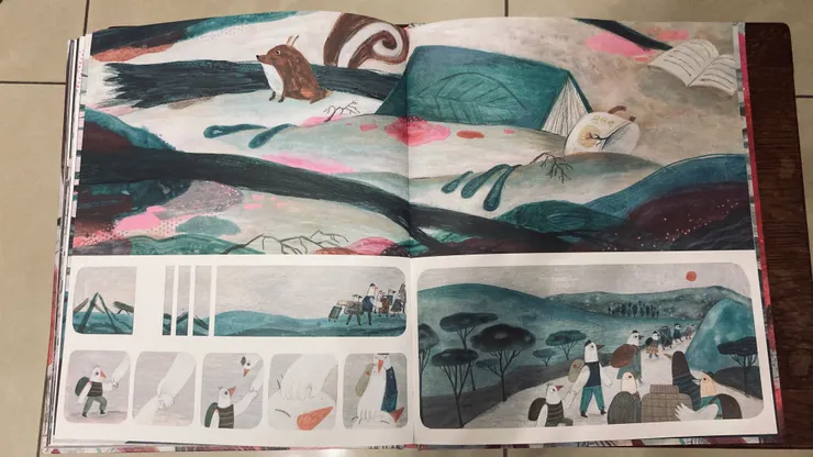 達文西先生的身家毀了,只有小松鼠逃出來。